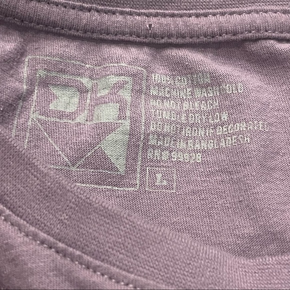 Dikotomy DK Savage Life Purple Graphic T-Shirt Size L - Picture 5 of 8